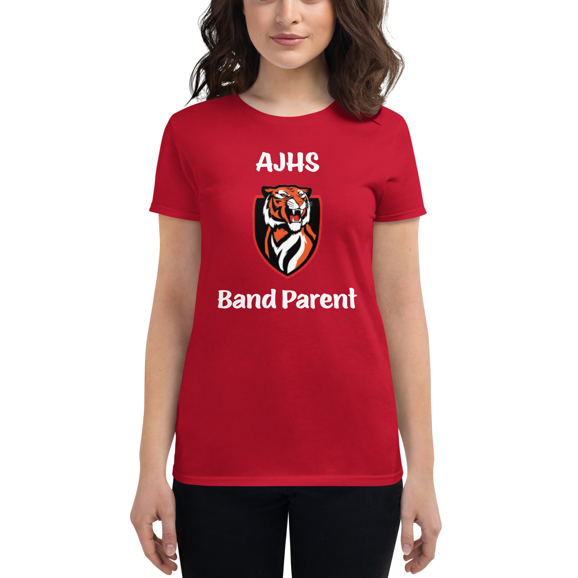 AJHS Women's Band Parent short sleeve t-shirt