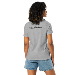 AJHS Band managers Women's Relaxed T-Shirt