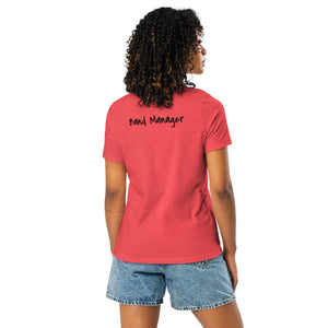 AJHS Band managers Women's Relaxed T-Shirt