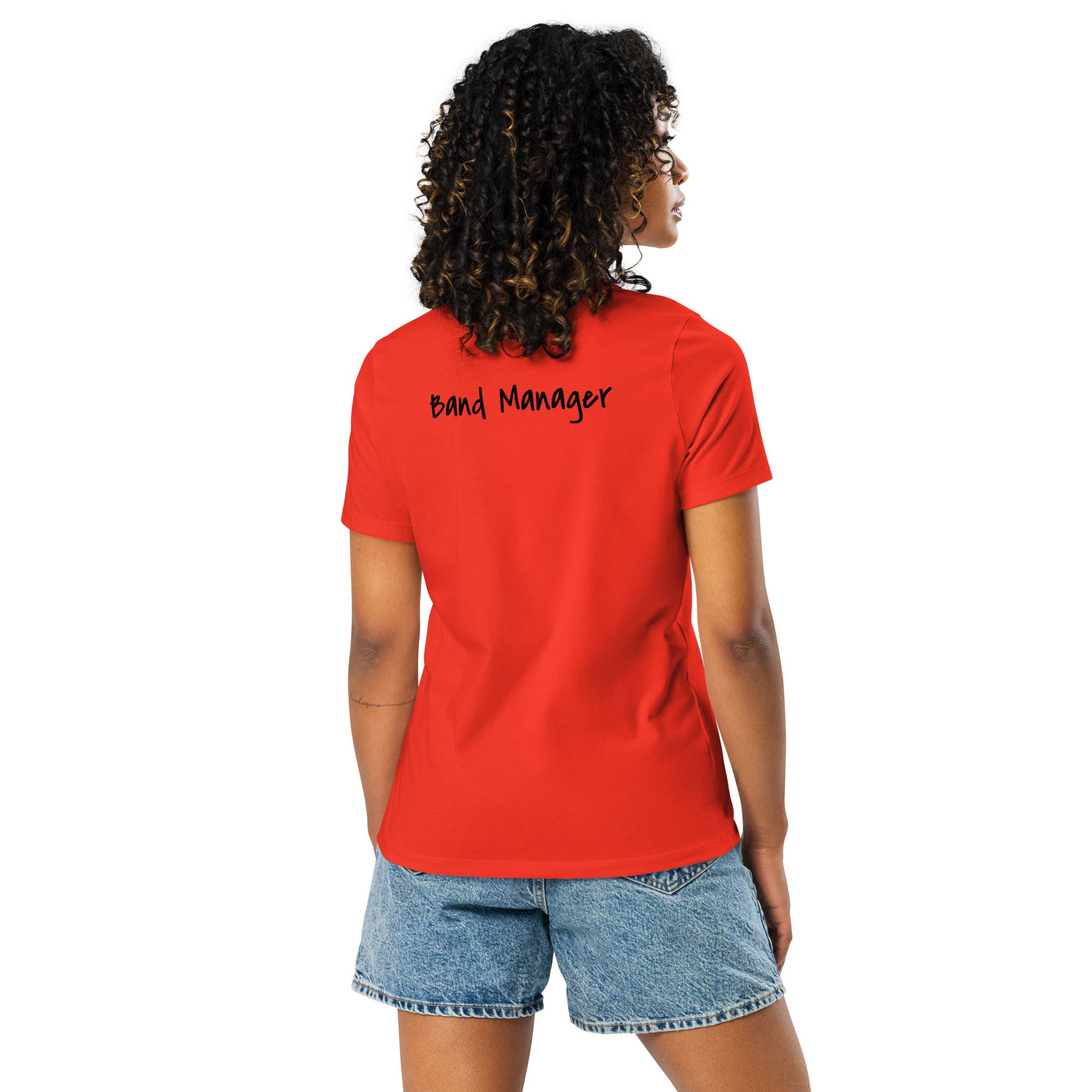 AJHS Band managers Women's Relaxed T-Shirt