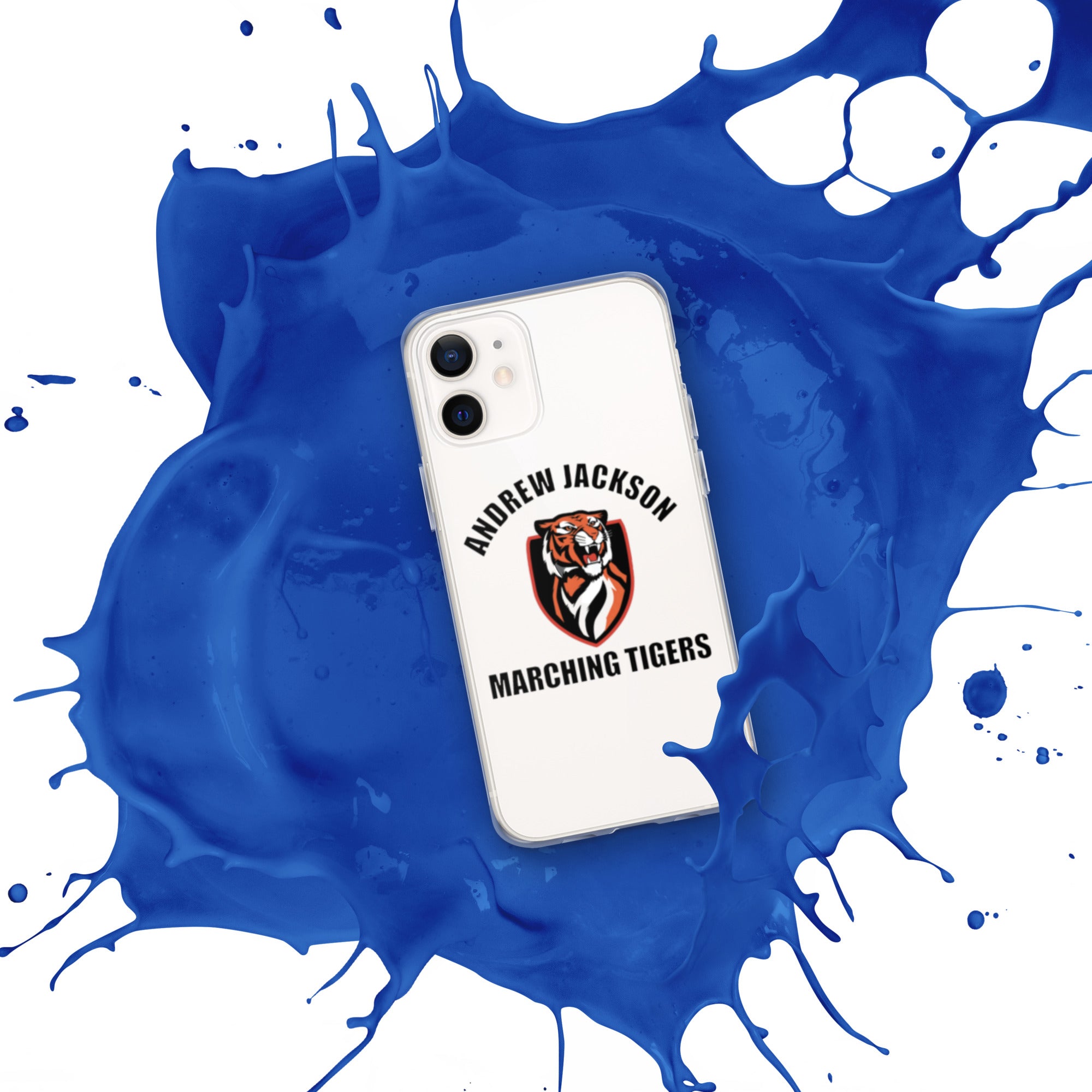 Clear AJHS Marching Tigers Case for iPhone®