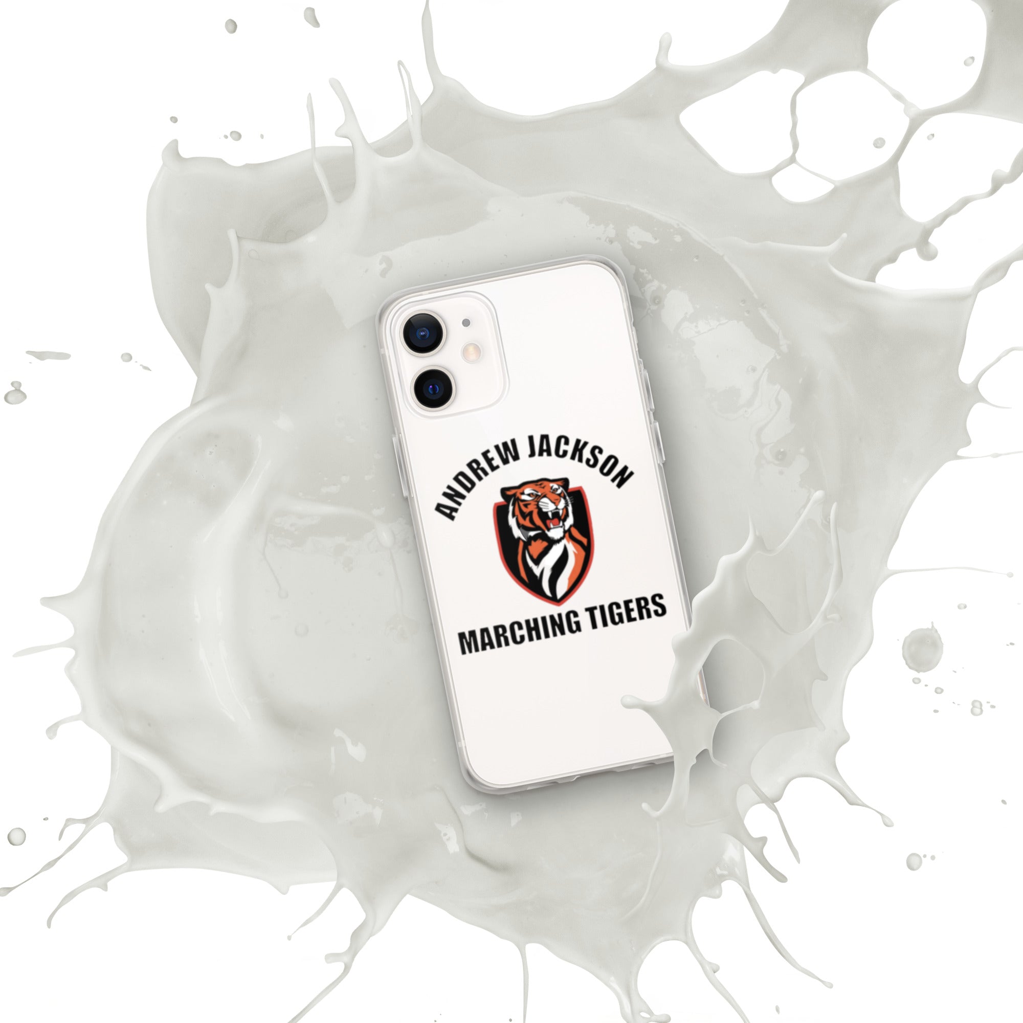 Clear AJHS Marching Tigers Case for iPhone®