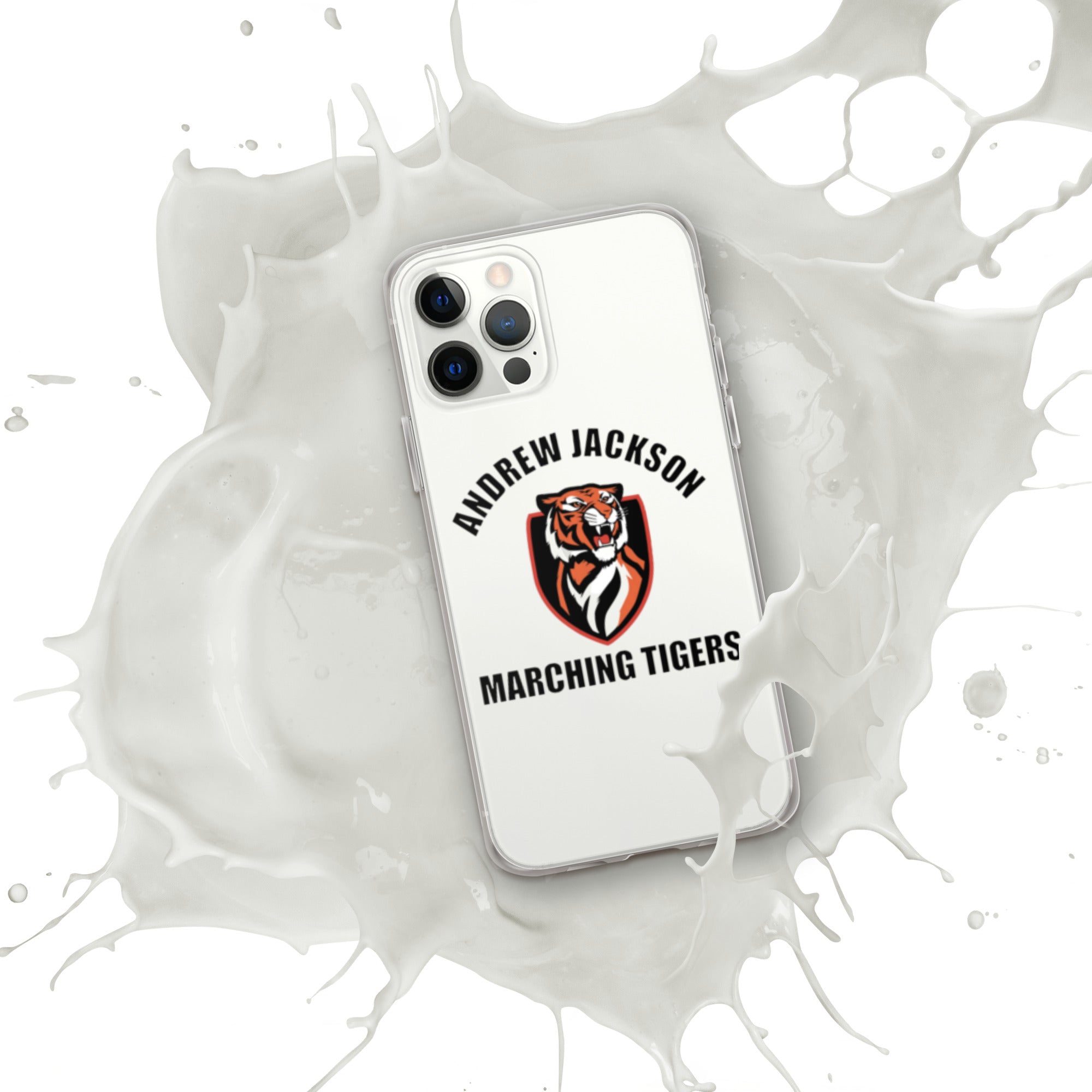 Clear AJHS Marching Tigers Case for iPhone®