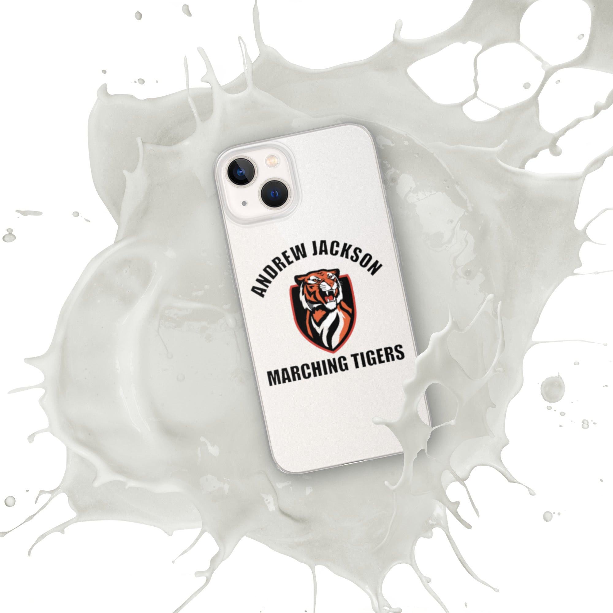 Clear AJHS Marching Tigers Case for iPhone®