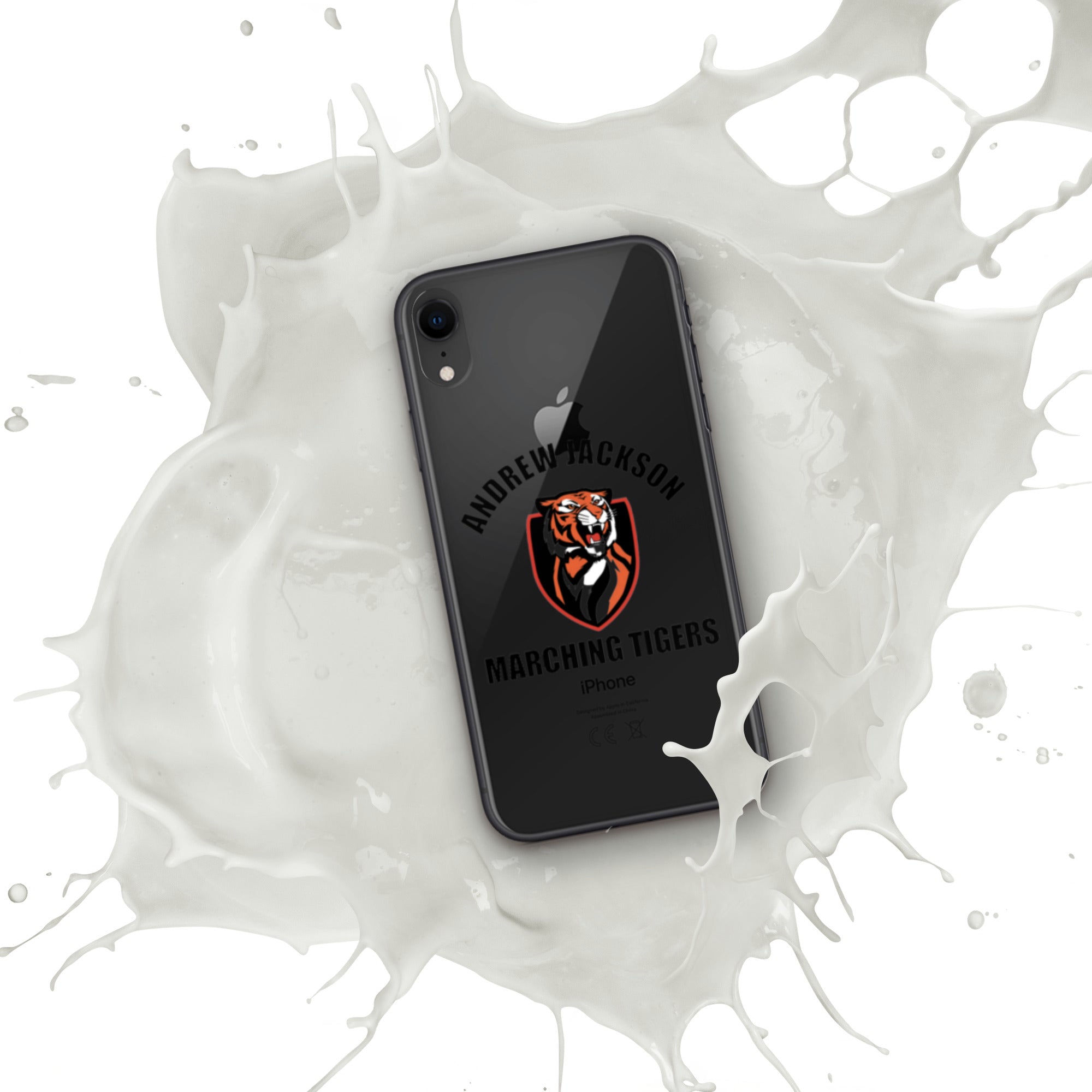 Clear AJHS Marching Tigers Case for iPhone®