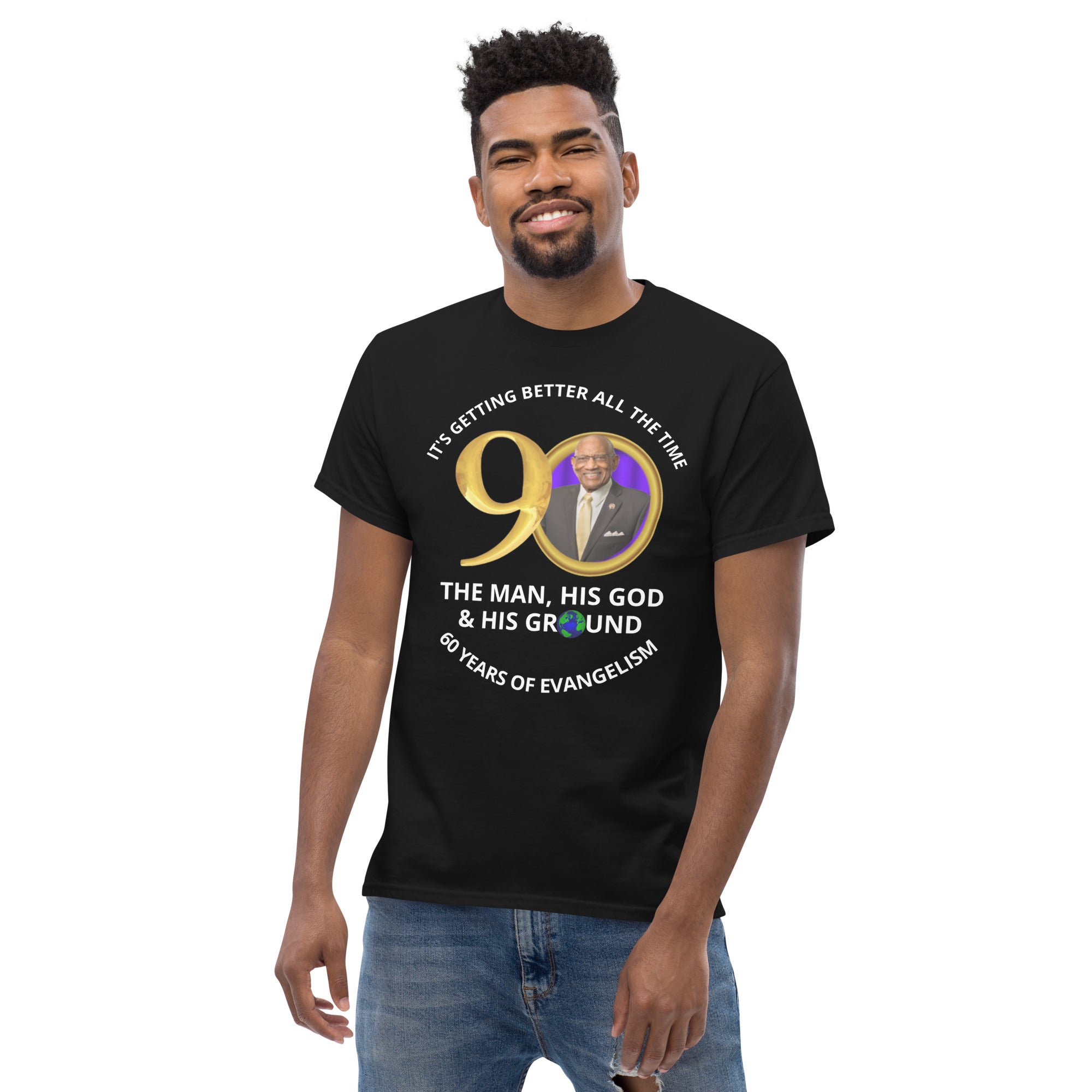 Apostle Gentle Groover's 90th Birthday Celebration T-shirt