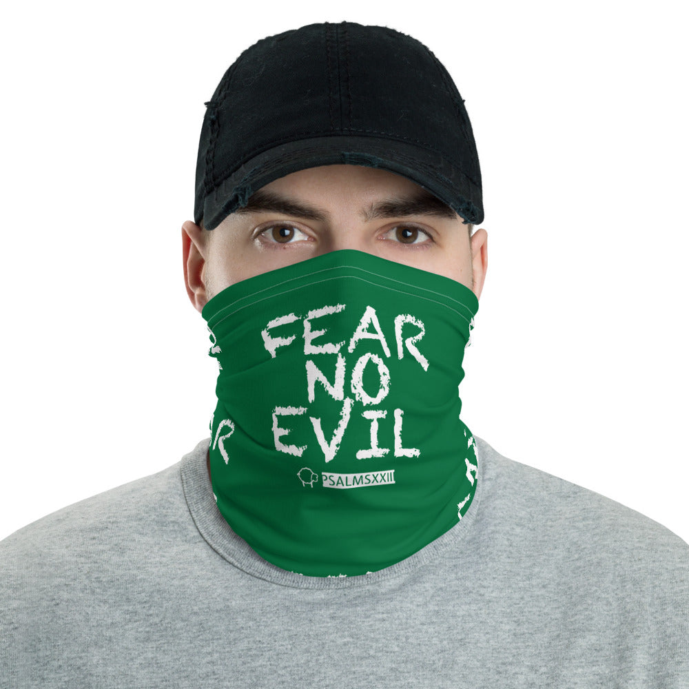 Green Psalmsxxiii Neck Gaiter