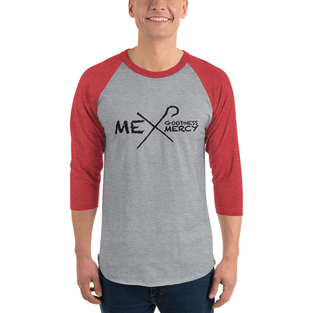 3/4 sleeve Psalmsxxiii raglan shirt