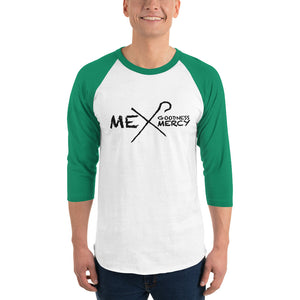 3/4 sleeve Psalmsxxiii raglan shirt