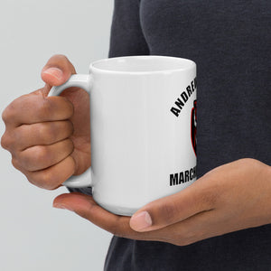 AJHS White glossy mug