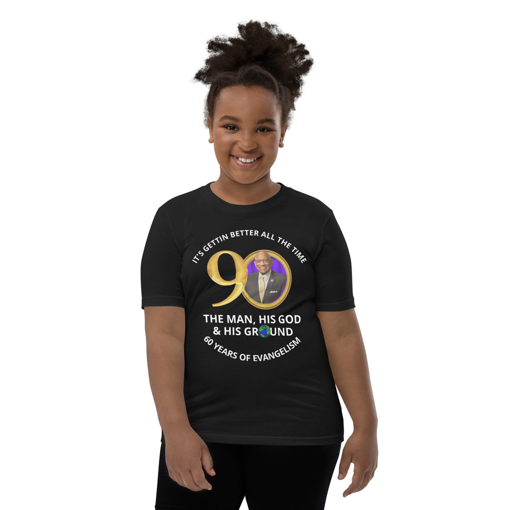 Apostle Gentle Groover's 90th Birthday Celebration (YOUTH) T-shirt