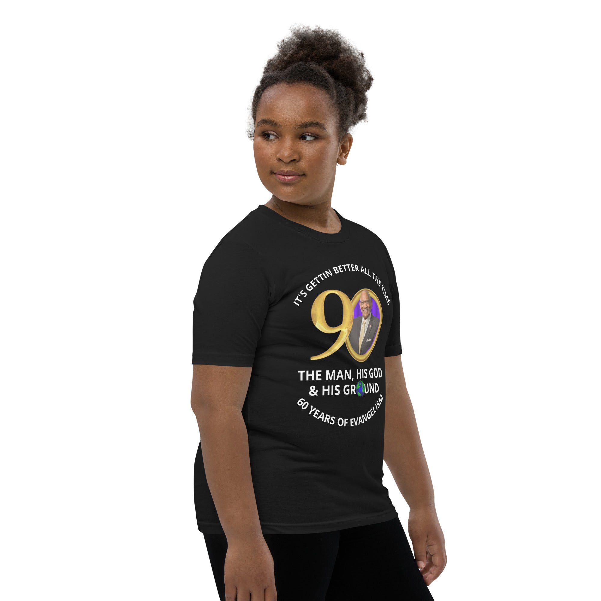 Apostle Gentle Groover's 90th Birthday Celebration (YOUTH) T-shirt